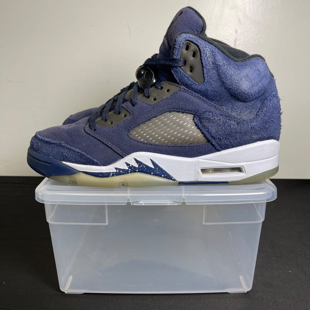Jordan 5 Retro Midnight Navy (Size 8.5) - aux