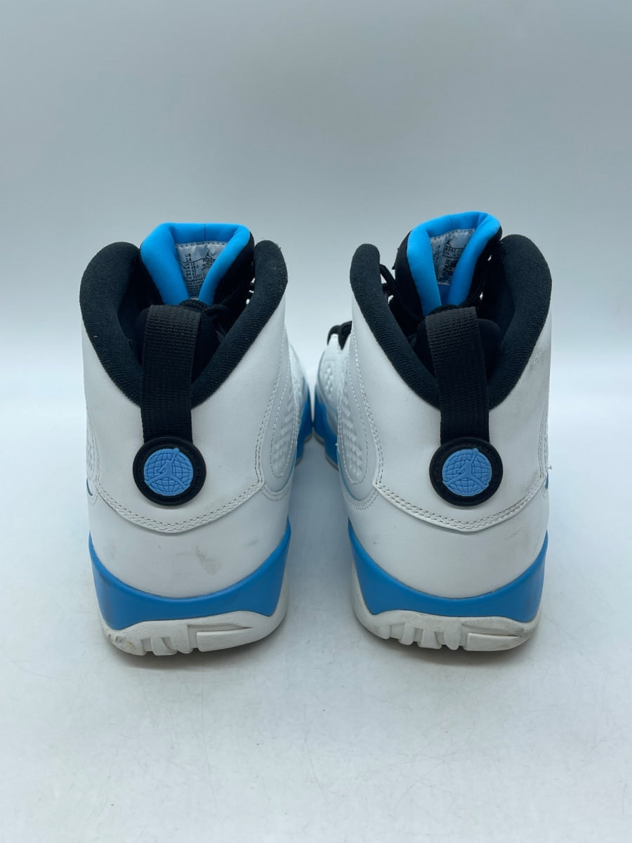 Jordan 9 Retro Powder Blue (2024) 14 (Moderately Worn Pre-Owned)JordanSummit White/Black/Dark Powder Blue - Image 3