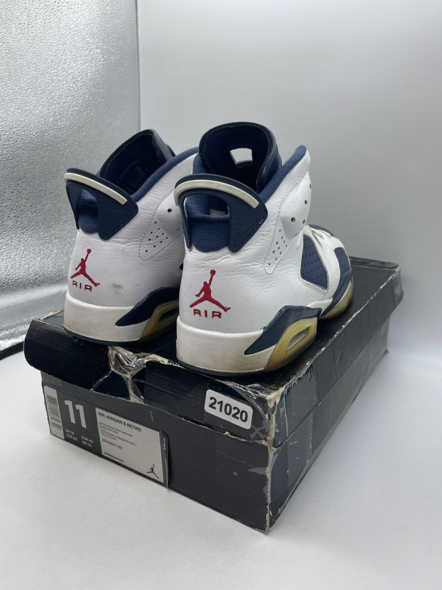 Jordan 6 Retro Olympic London (2012) 11 (Moderately Worn Pre-Owned) - Image 5