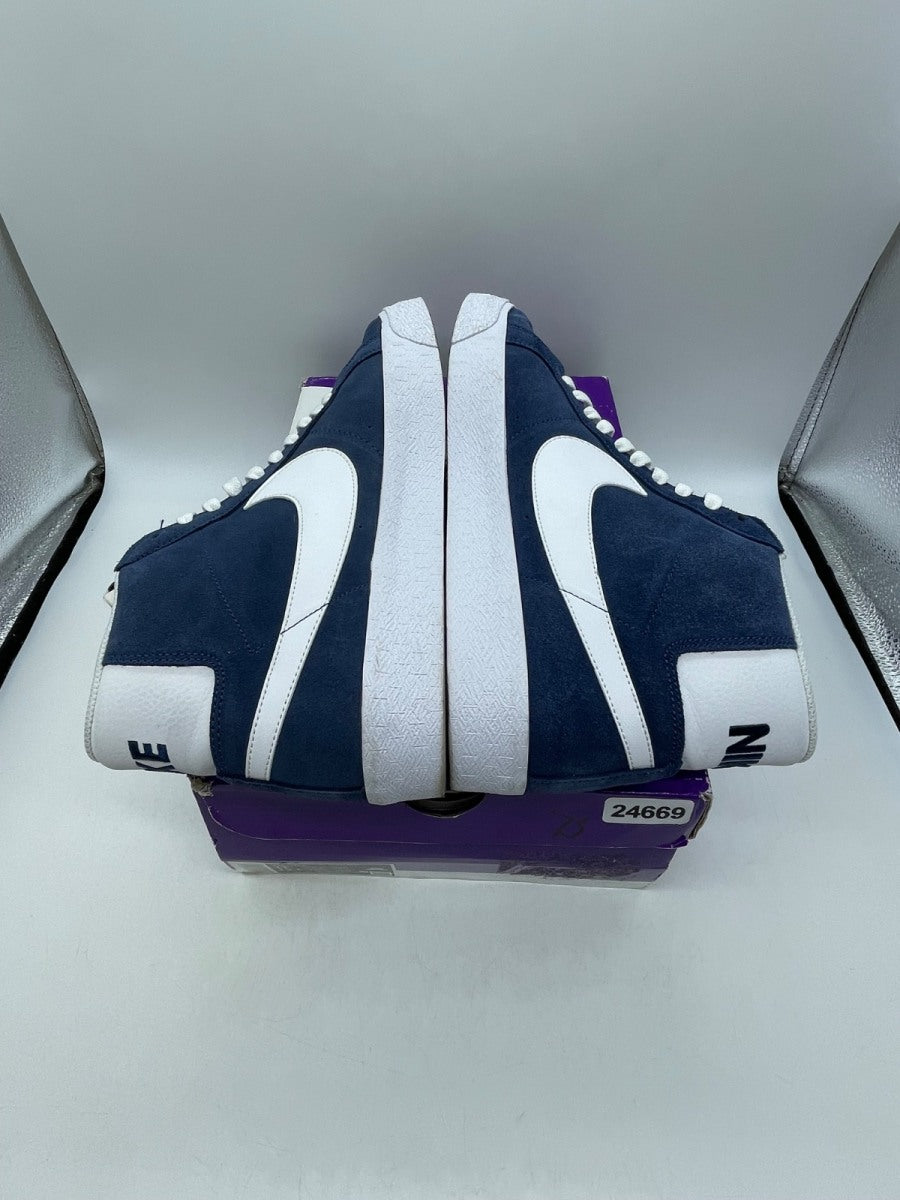 Nike Zoom Blazer Mid SB 'Navy' 11 (Moderately Worn Pre-Owned)Nike - Image 6