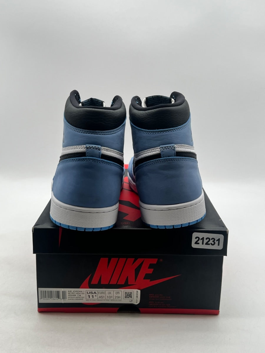 Jordan 1 Retro High OG University Blue 11.5 (Moderately Worn Pre-Owned) - Image 3