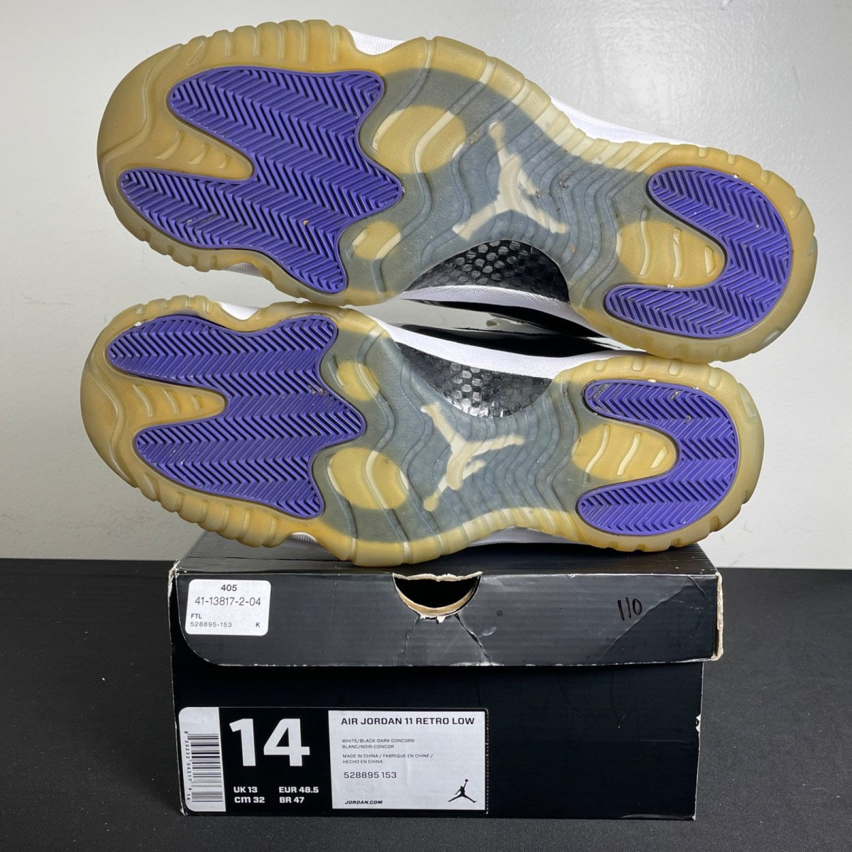 Jordan 11 Retro Low Concord (Size 14) - Image 5