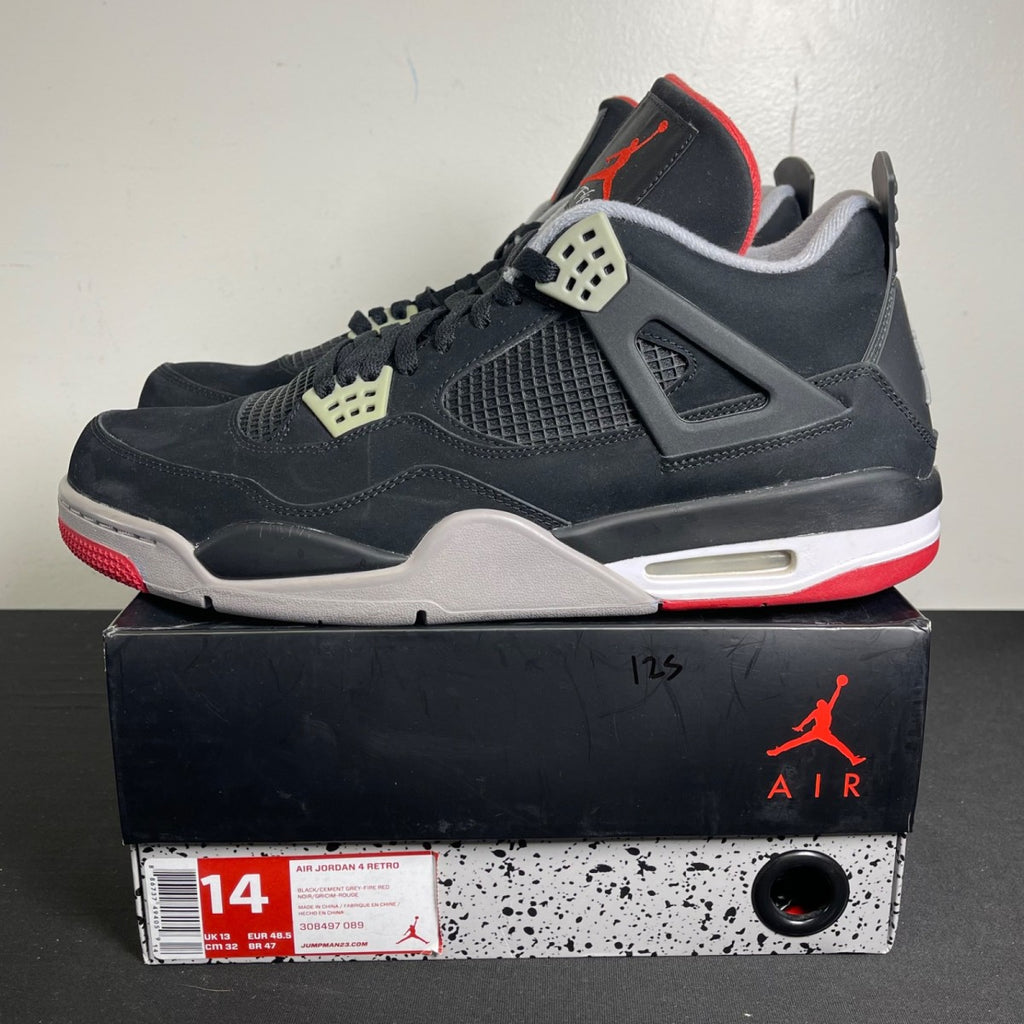 Jordan 4 Retro Black Cement (2012) (Size 14) - Image 3