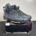 Jordan 6 Retro All-Star Chameleon (2017) 13 (Moderately Worn Pre-Owned)JordanBlack/Black-Metallic Silver-White - Image 1