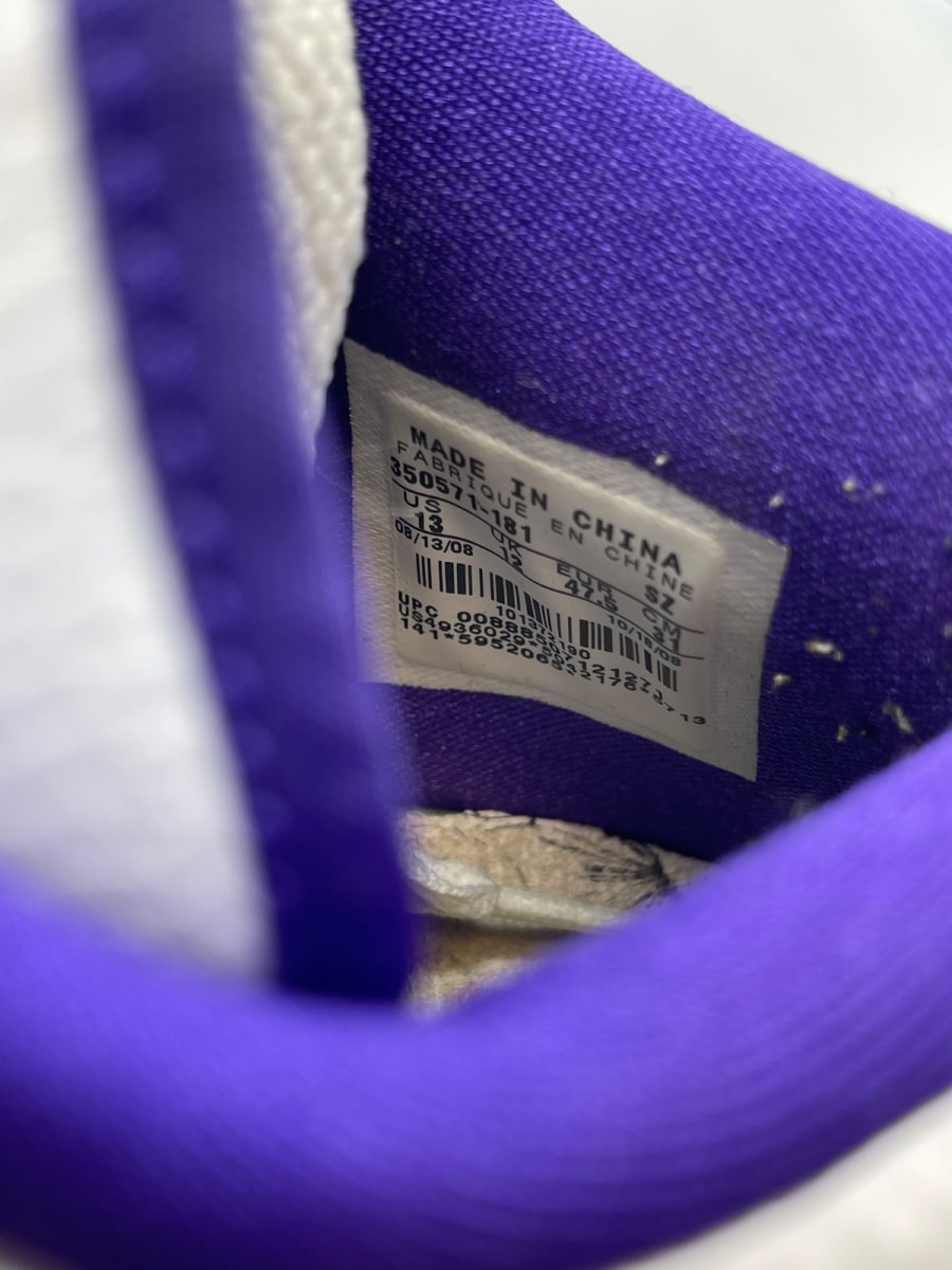 Jordan 1 Phat Low Phoenix Suns 13 (Moderately Worn Pre-Owned) - Image 8