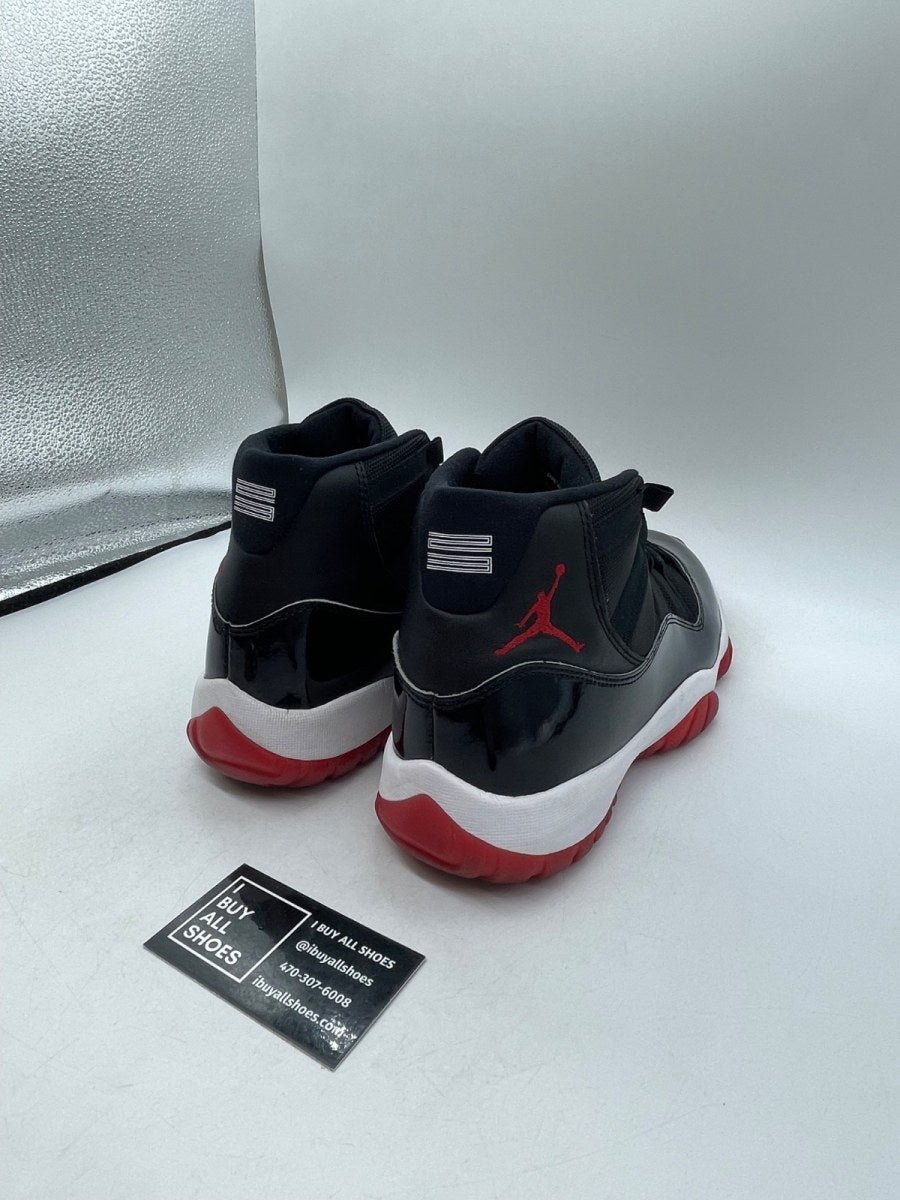 Jordan 11 Retro Playoffs Bred (2019) 10 (Moderately Worn Pre-Owned) - Image 5