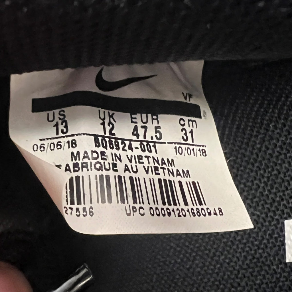 Nike Air Force 1 Low A Cold Wall Black 13 (New Pre-Owned)NikeBlack/White-Dark Grey - Image 6