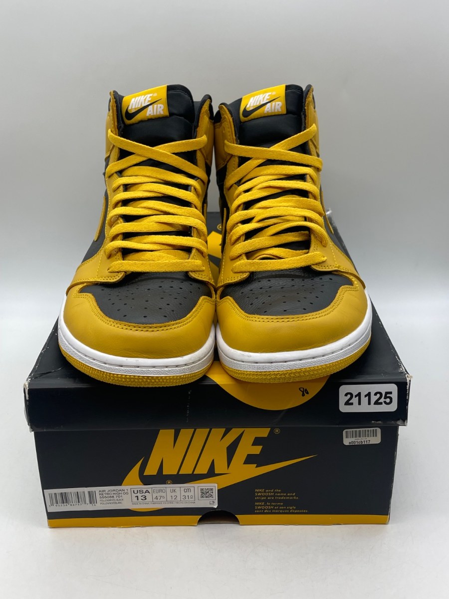 Jordan 1 Retro High Pollen 13 (Moderately Worn Pre-Owned) - Image 2