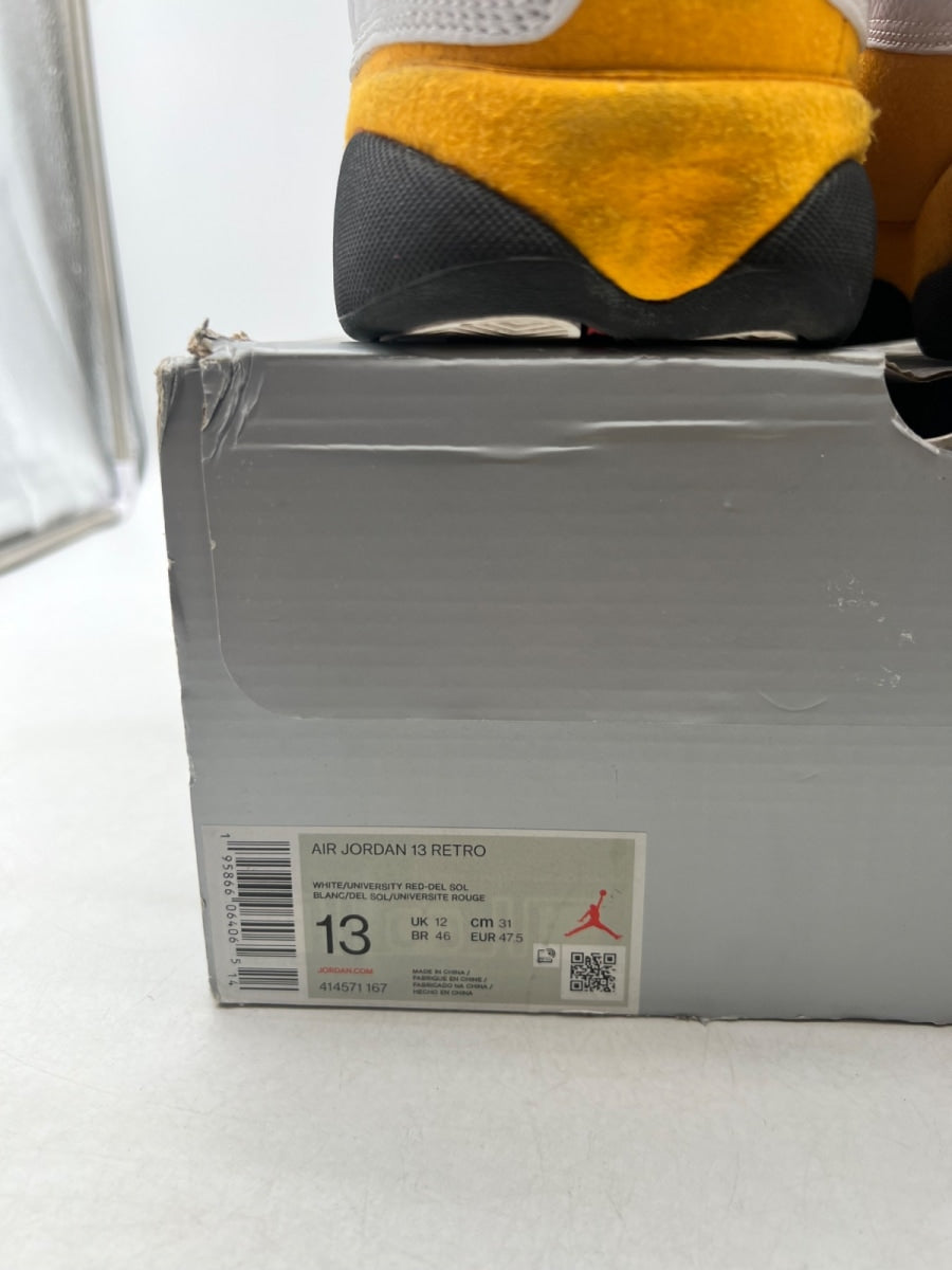 Jordan 13 Retro Del Sol 13 (Moderately Worn Pre-Owned) - Image 5
