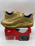 Nike Air Max 97 Gold Medal 12 (Lightly Worn Pre-Owned)NikeMetallic Gold/Metallic Gold-Metallic Gold - Image 1