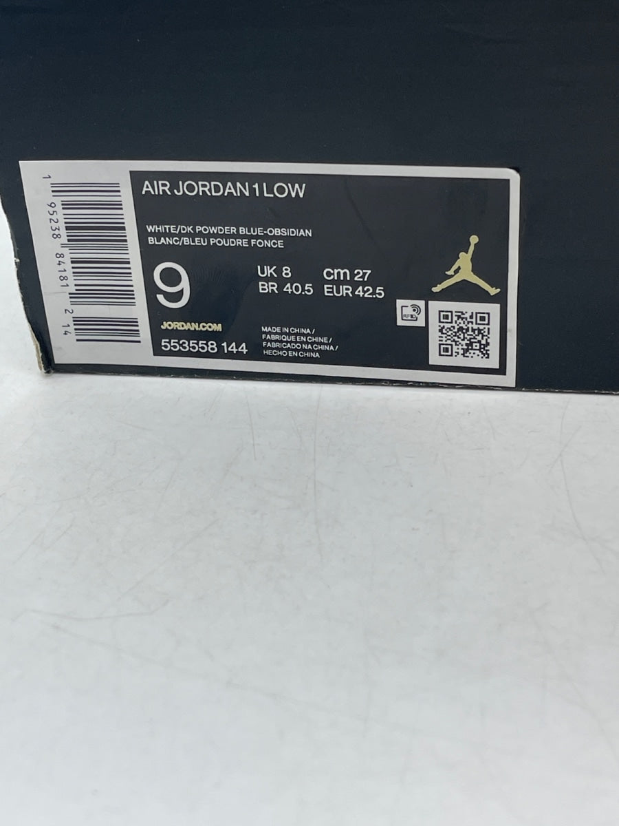 Jordan 1 Low UNC (2021) 9 (Moderately Worn Pre-Owned) - Image 9