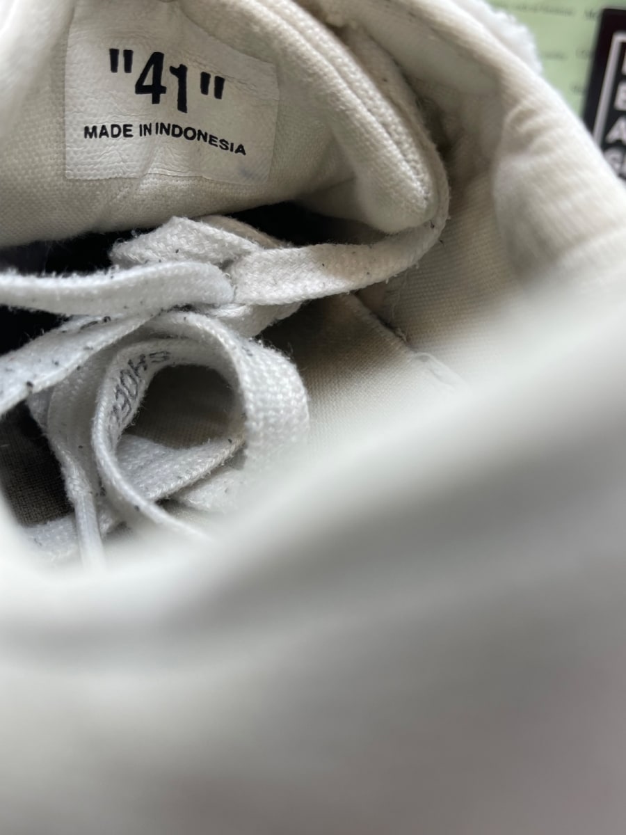 OFF-WHITE Vulc Low Black Violet SS20 41 (Moderately Worn Pre-Owned) - Image 8