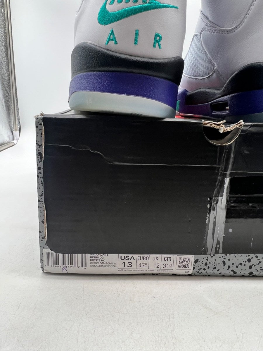 Jordan 5 Retro Grape (2025) (Size 13) Lightly Worn - Image 6