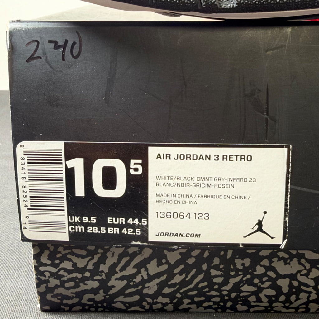 Jordan 3 Retro Infrared 23 (Size 10.5) - Image 5