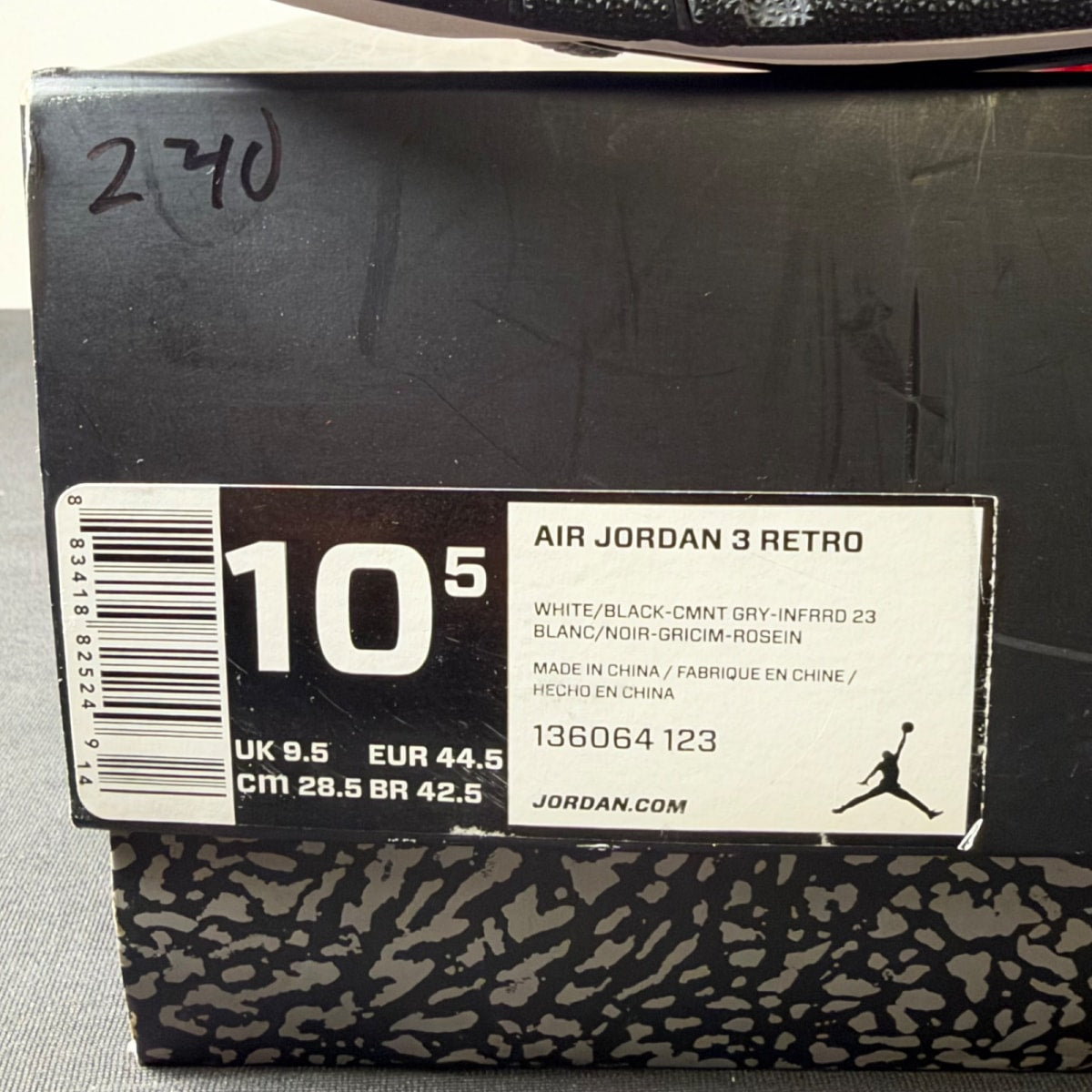Jordan 3 Retro Infrared 23 (Size 10.5) - Image 5