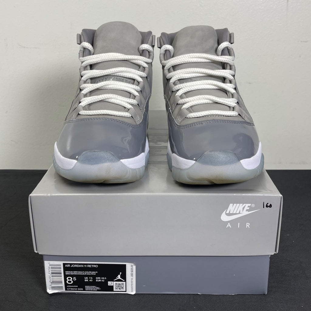 Jordan 11 Retro Cool Grey (2021) 8.5 (Moderately Worn Pre-Owned)JordanMedium Grey/Multi-Color/Multi-Color - Image 2