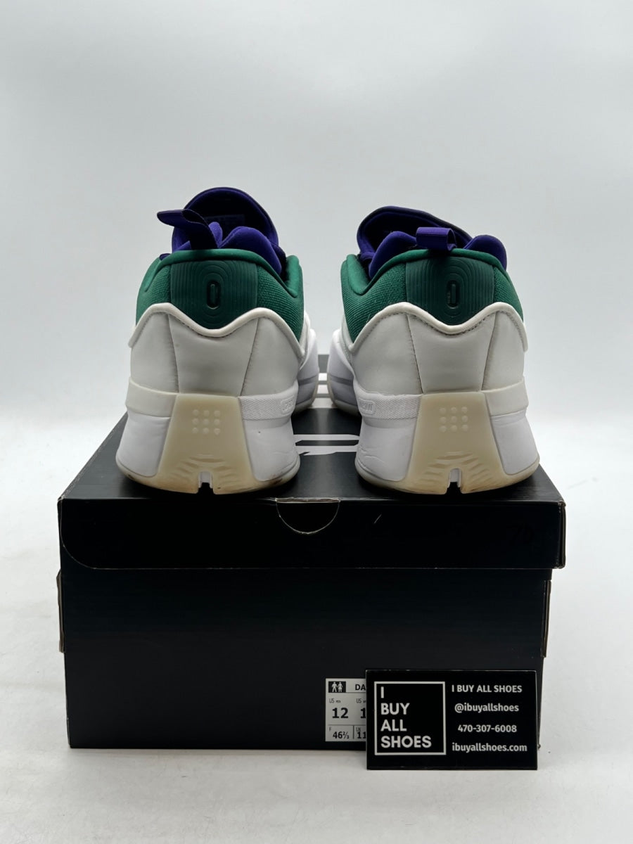 adidas Dame 9 Milwaukee Bucks 12 (Moderately Worn Pre-Owned) - Image 3
