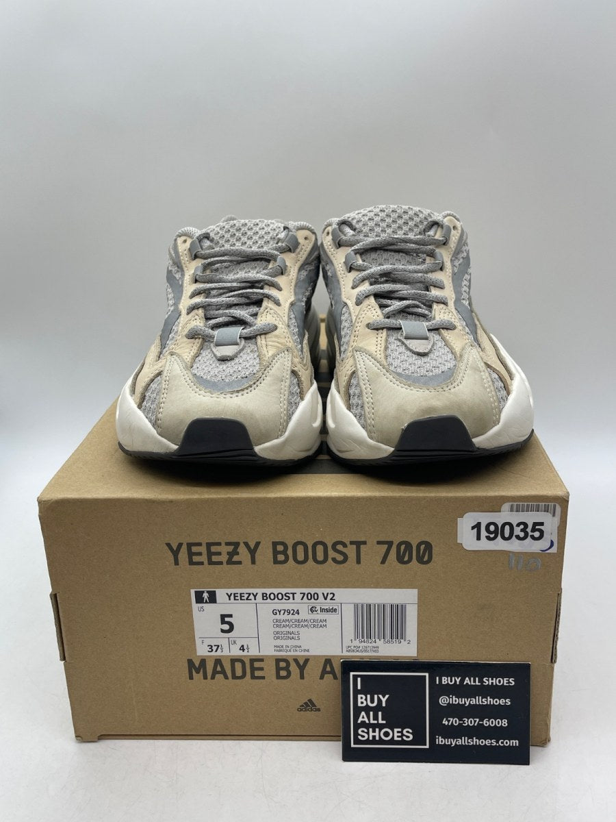 adidas Yeezy Boost 700 V2 Cream 5 (Moderately Worn Pre-Owned) - Image 2