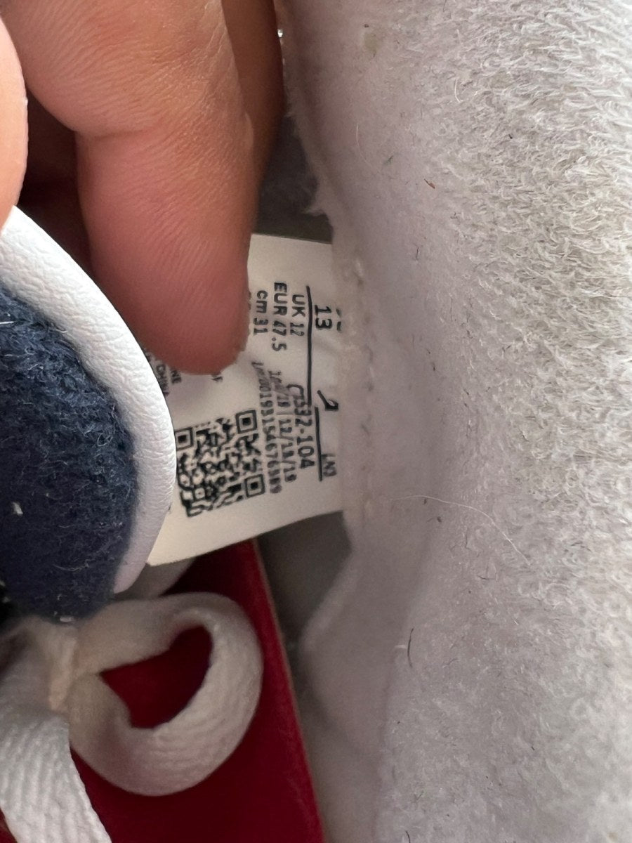 Jordan 3 Retro UNC (2020) 13 (Moderately Worn Pre-Owned)JordanWhite/Valor Blue-Tech Grey - Image 6