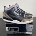 Jordan 3 Retro White Cement (2011) 11 (Moderately Worn Pre-Owned)JordanWhite/Cement Grey-Fire Red - Image 1