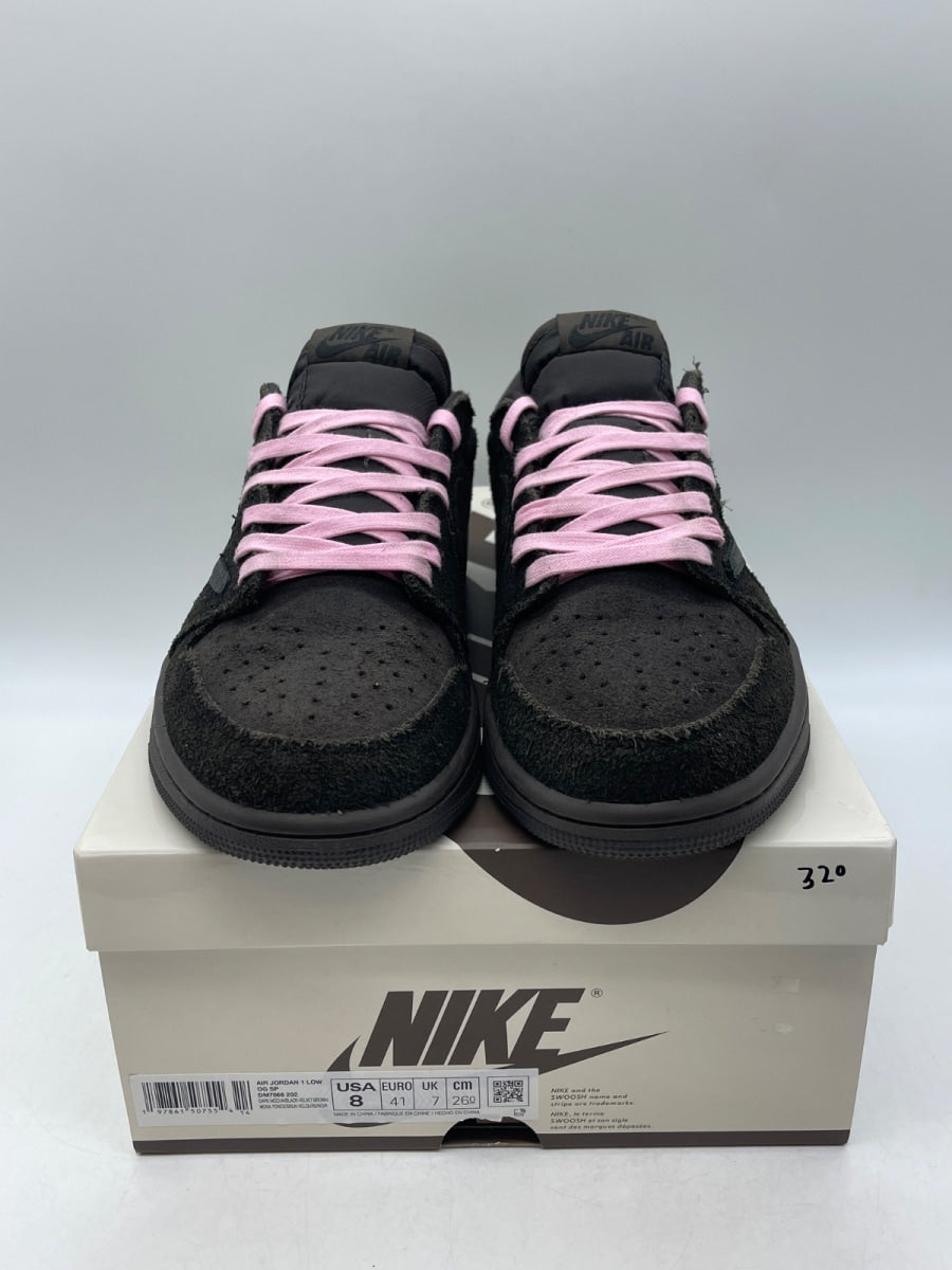 Jordan 1 Retro Low OG SP Travis Scott Velvet Brown 8 (Lightly Worn Pre-Owned)JordanDark Mocha/Black/Velvet Brown - Image 2