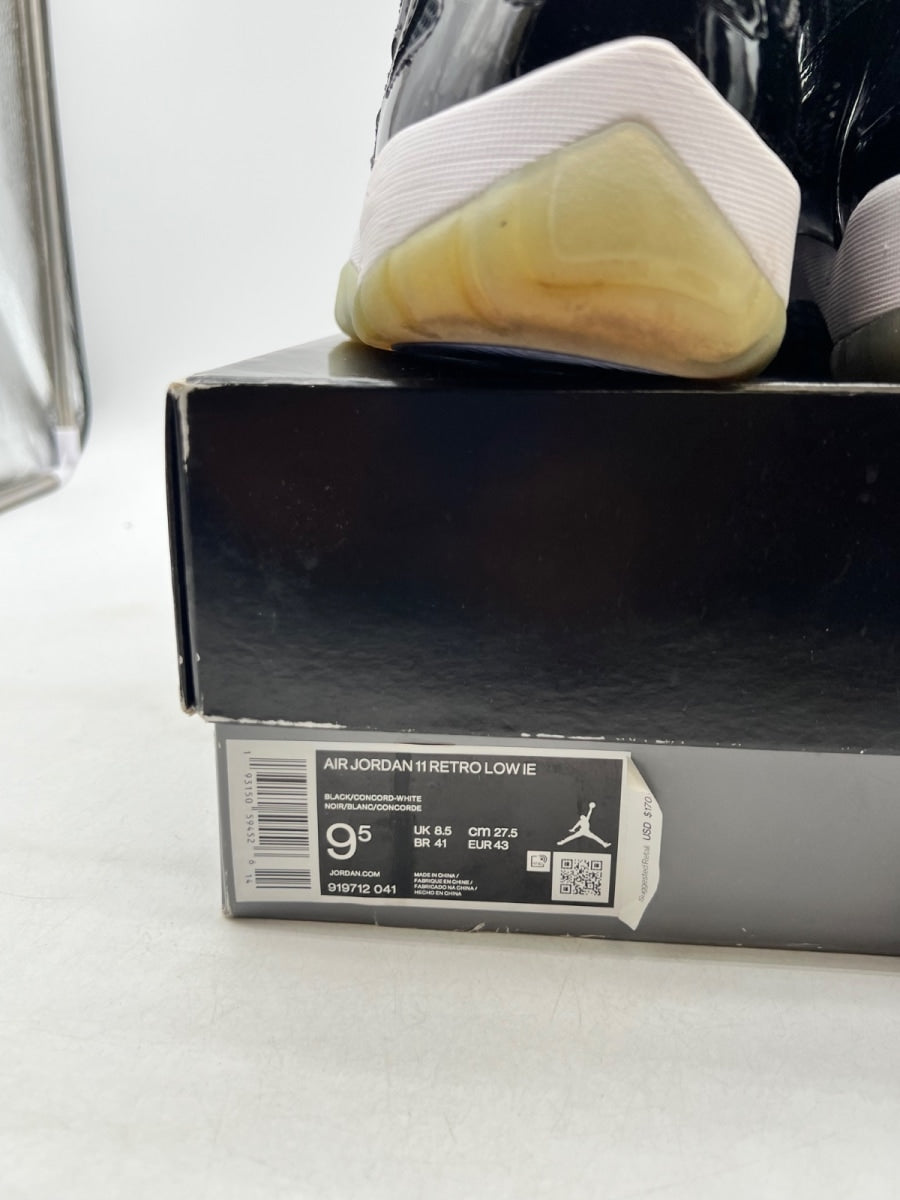 Jordan 11 Retro Low IE Space Jam 9.5 (Moderately Worn Pre-Owned) - Image 6