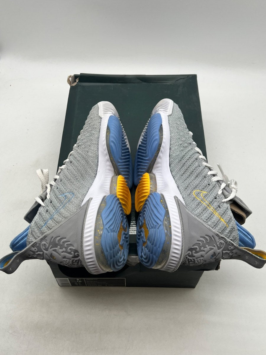 Nike LeBron 16 MPLS Lakers 8.5 (Lightly Worn Pre-Owned) - Image 9