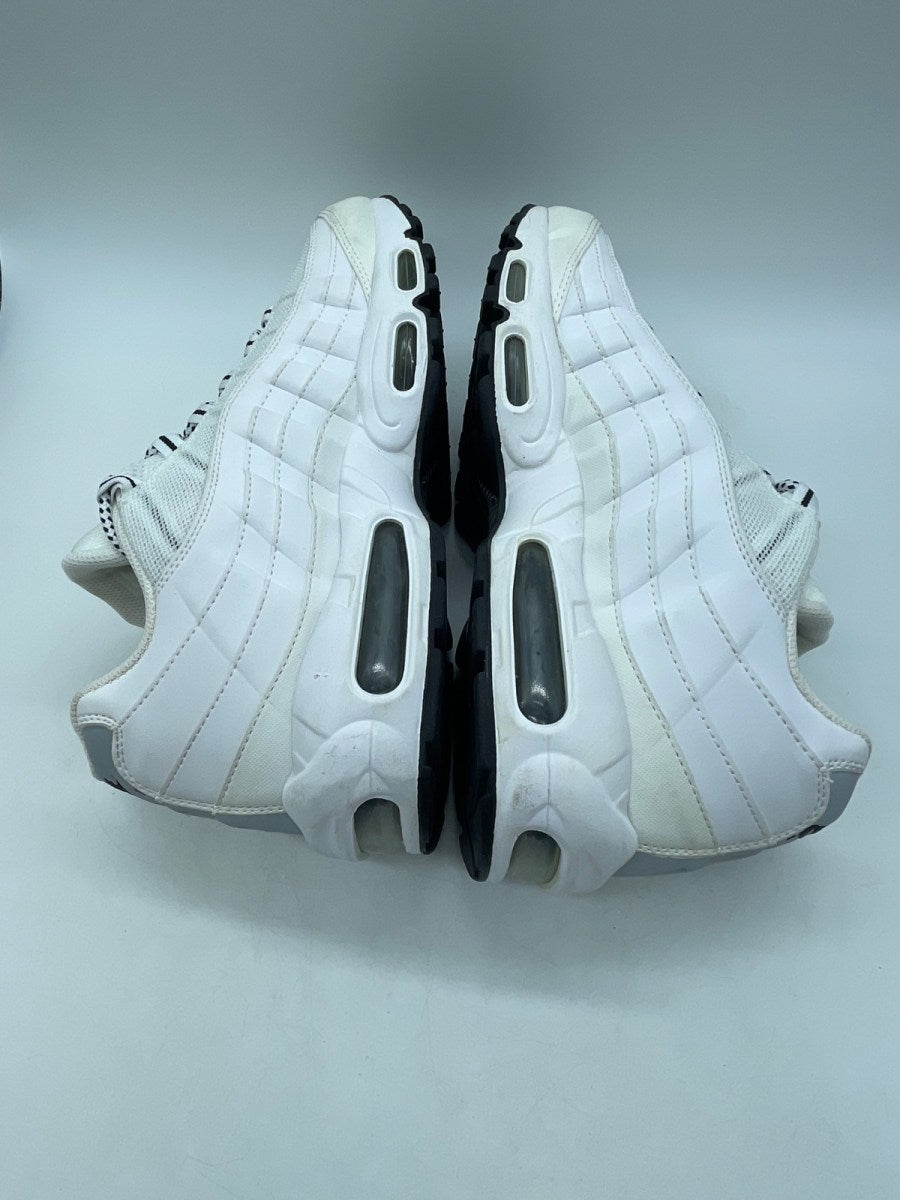 Nike Air Max 95 White Black 12 (Moderately Worn Pre-Owned)NikeWhite/Black-Black - Image 6