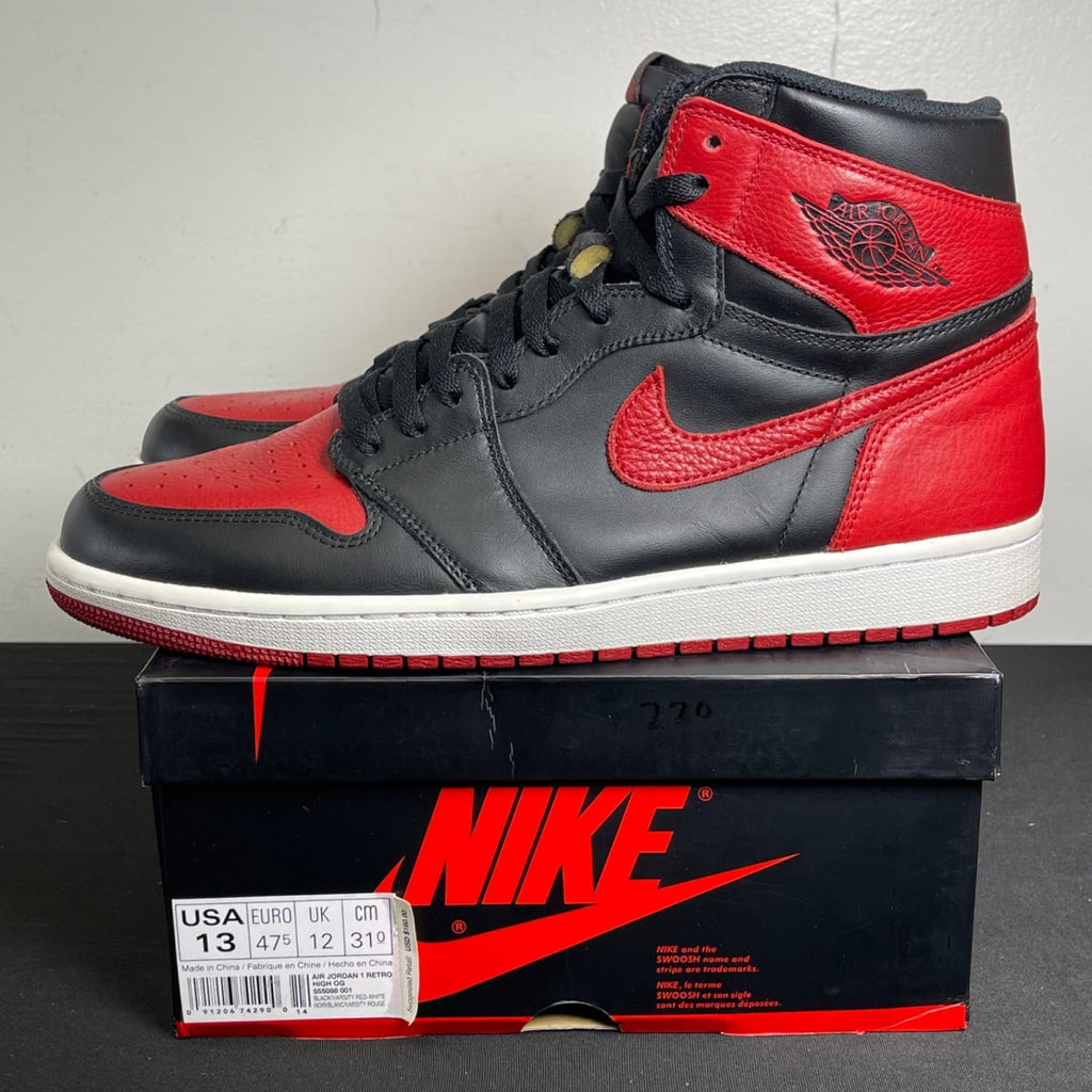 Jordan 1 Retro High Bred Banned (2016) (Size 13) - aux