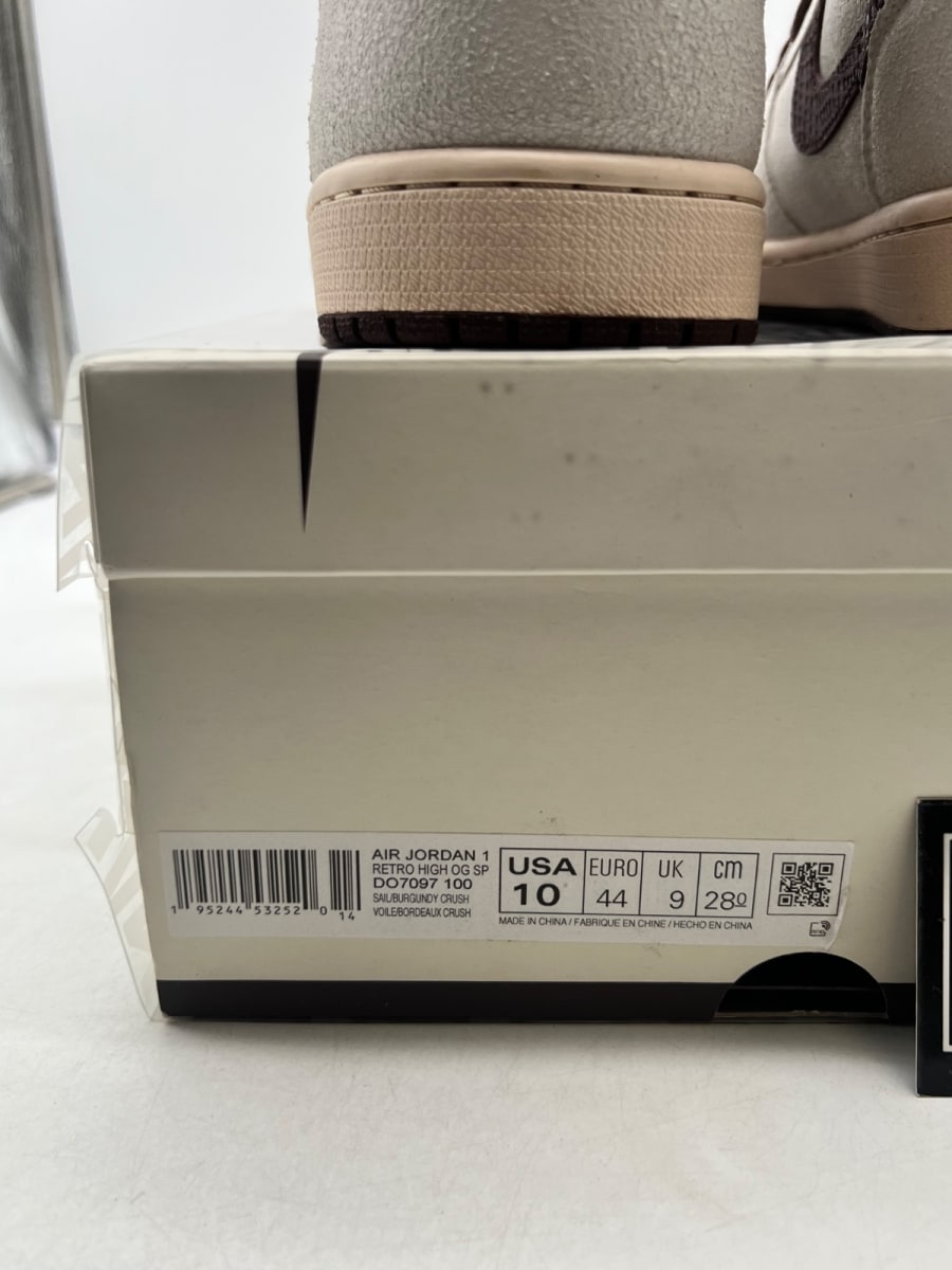 Jordan 1 Retro High OG A Ma Maniére 10 (Lightly Worn Pre-Owned) - Image 6