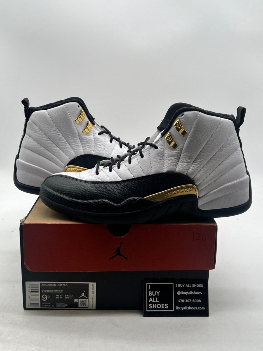 Jordan 12 Retro Royalty Taxi 9.5 (Lightly Worn Pre-Owned) - Image 1