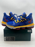 Nike LeBron 16 Superman SuperBron Blue 10.5 (Lightly Worn Pre-Owned)NikeRacer Blue/Varsity Red-Varsity Maize - Image 1