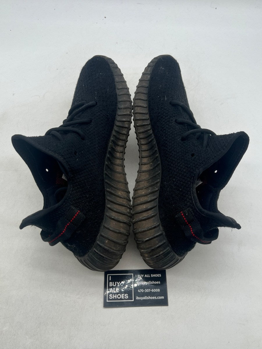 adidas Yeezy Boost 350 V2 Black Red 12 (Moderately Worn Pre-Owned) - Image 6