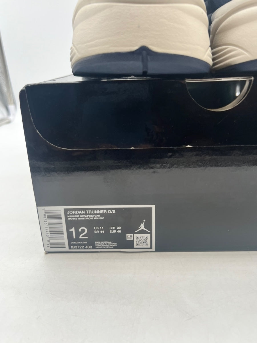 Jordan Trunner O/S Midnight Navy Light Orewood Brown 12 (Lightly Worn Pre-Owned)JordanMidnight Navy/Thunder Blue/Light Orewood Brown/Pink Foam - Image 4