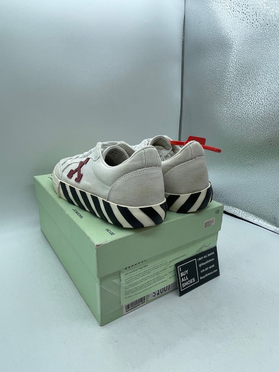 OFF-WHITE Vulc Low Black Violet SS20 41 (Moderately Worn Pre-Owned) - Image 4