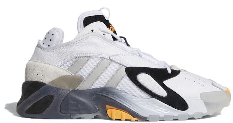 adidas Streetball White Black Orange 14 (Lightly Worn Pre-Owned)