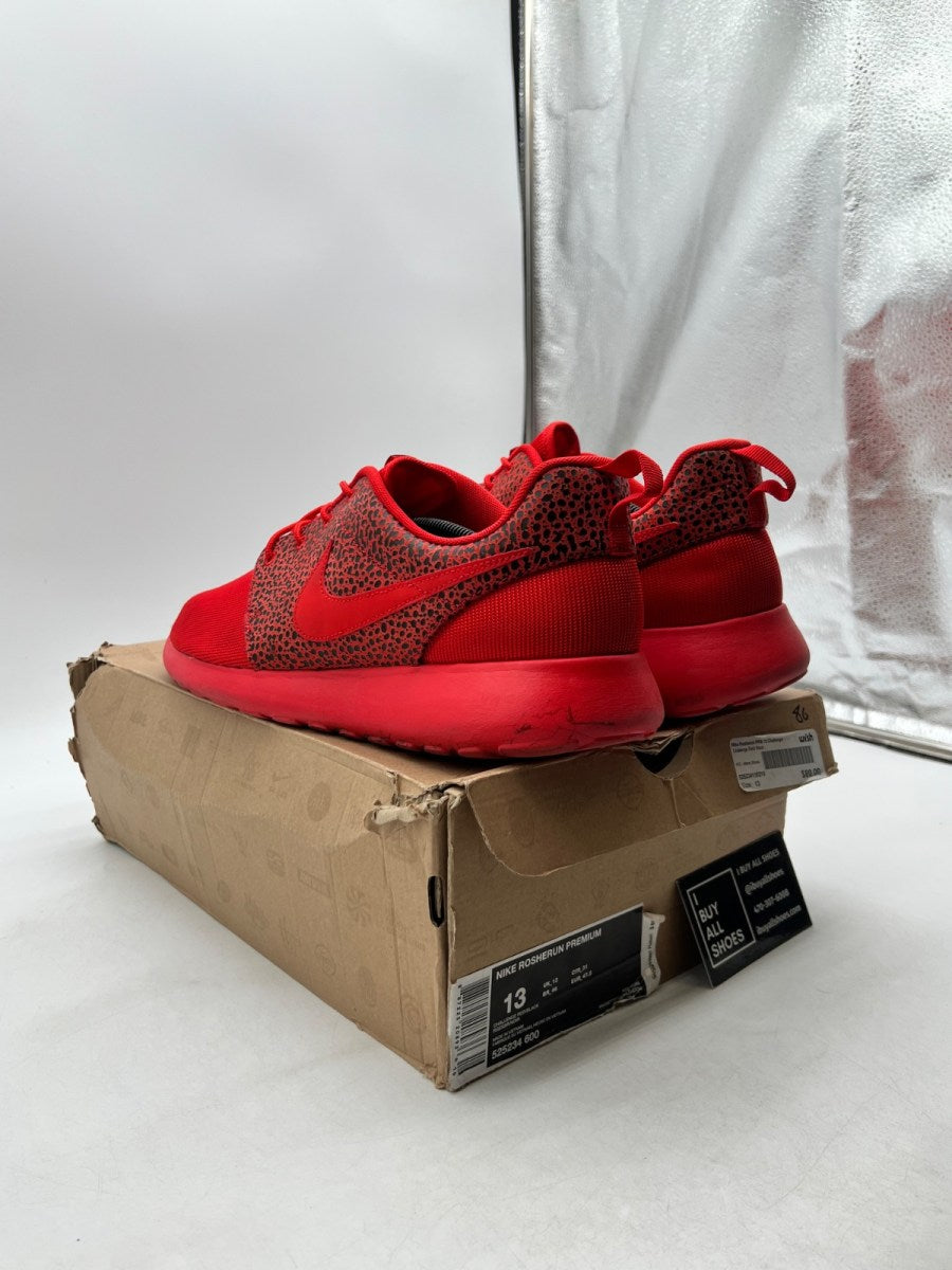 Nike Roshe Run Safari Challenge Red 13 (Lightly Worn Pre-Owned) - Image 6