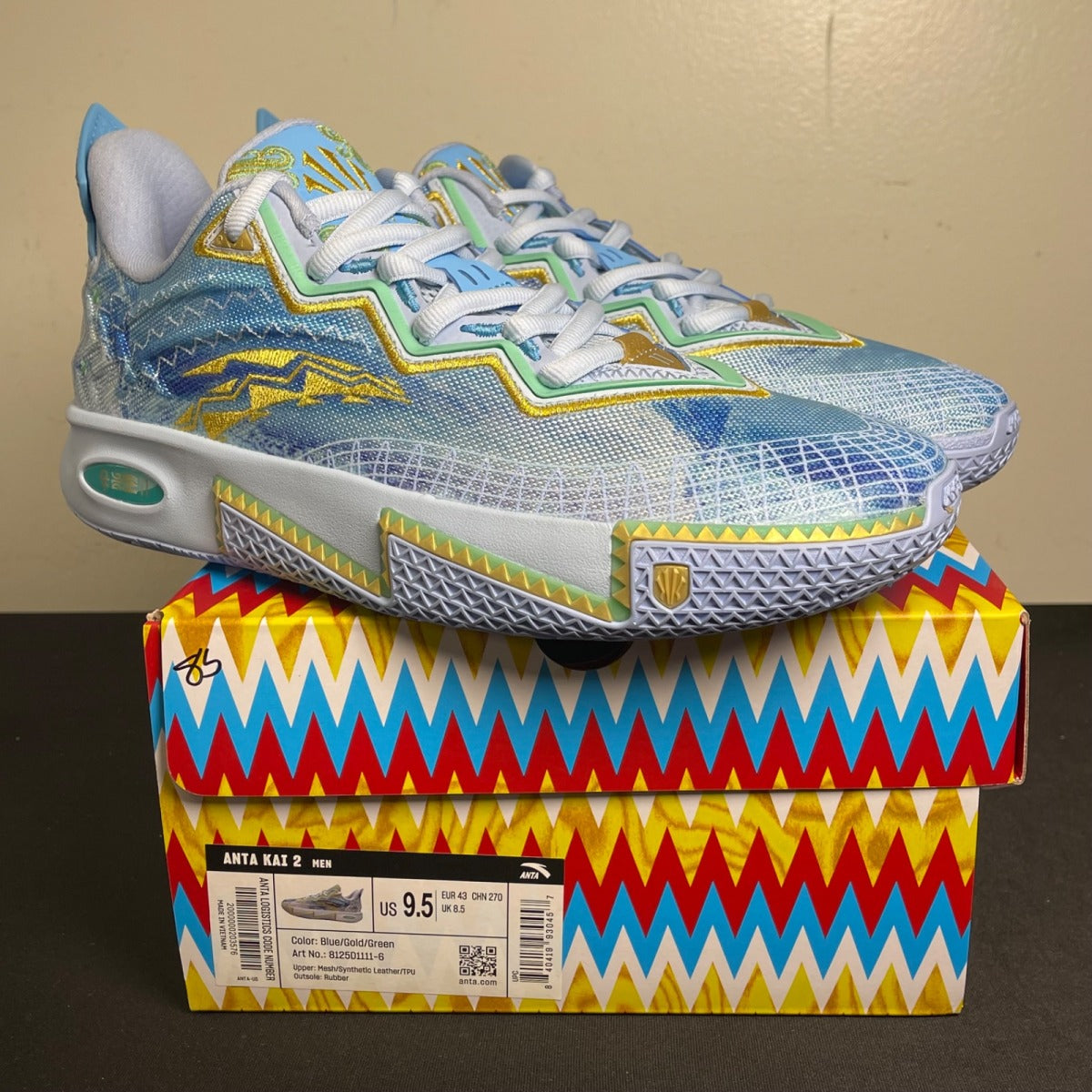 Anta Kai 2 Kyrie and Klay (Size 9.5) - Image 1