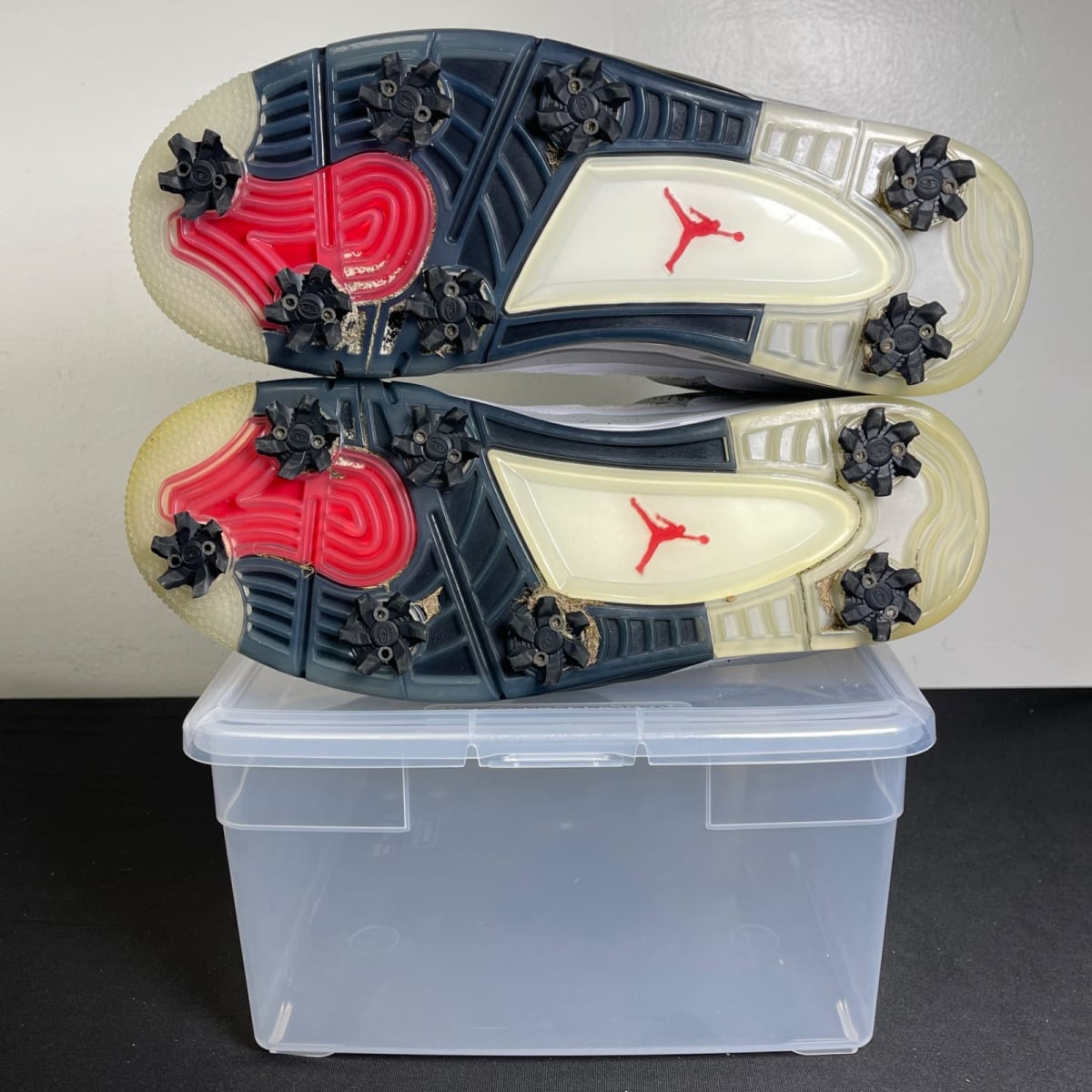 Jordan 4 Retro Golf White Cement (Size 10.5) - aux