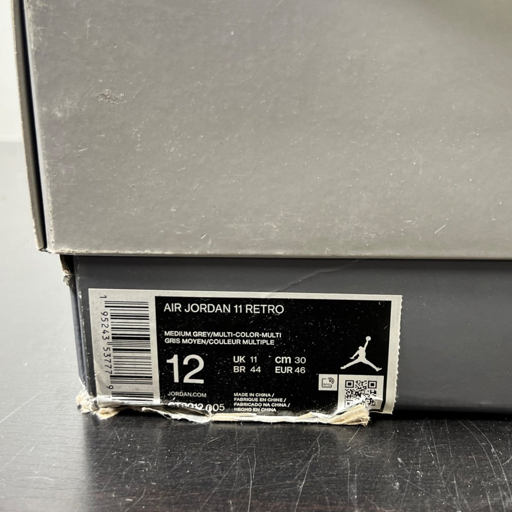 Jordan 11 Retro Cool Grey (2021) 12 (Moderately Worn Pre-Owned)JordanMedium Grey/Multi-Color/Multi-Color - Image 5
