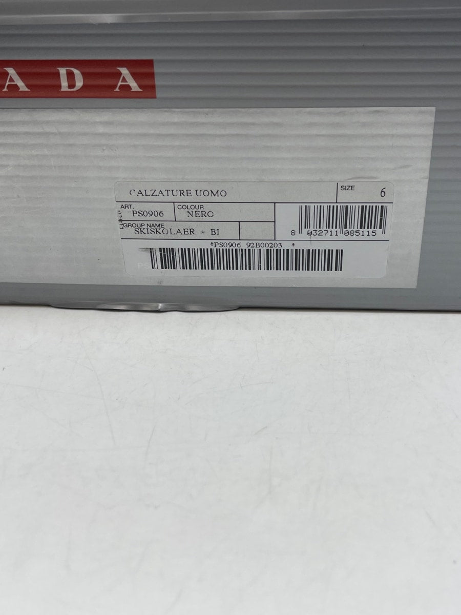 Prada America's Cup Black Nappa Leather 6 (Moderately Worn Pre-Owned)PradaBlack - Image 9