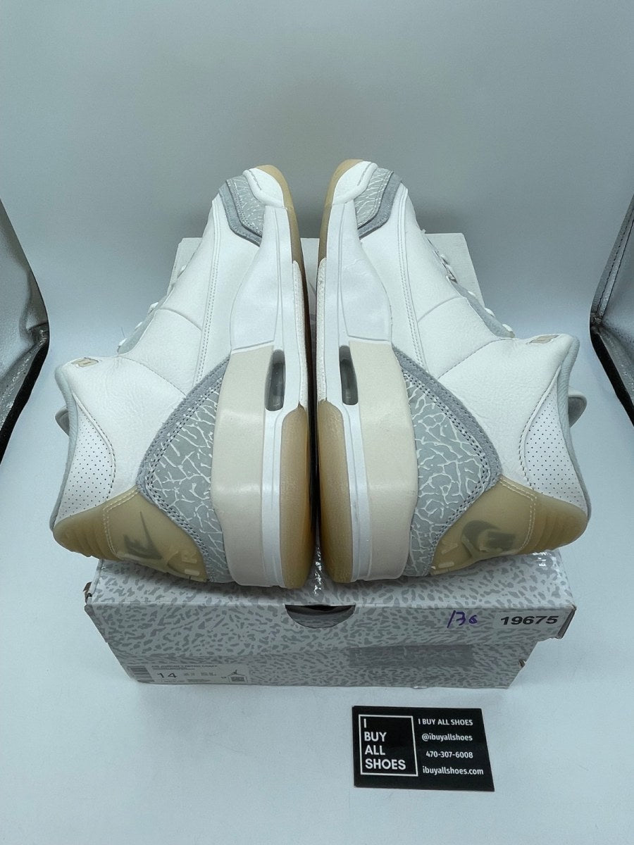 Jordan 3 Retro Craft Ivory 14 (Moderately Worn Pre-Owned) - Image 6