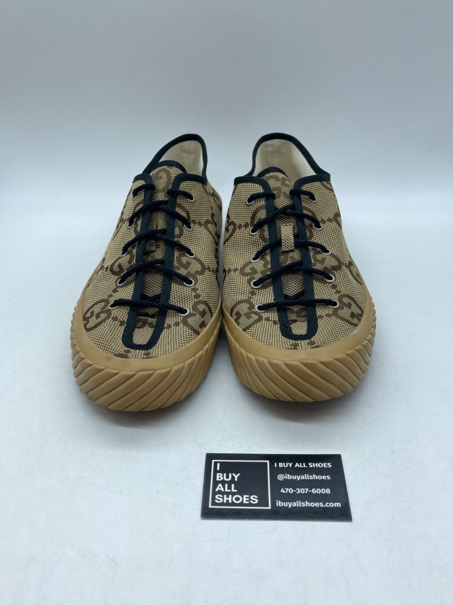 Gucci Maxi GG Low Top Beige Ebony 16 (Moderately Worn Pre-Owned) - Image 2