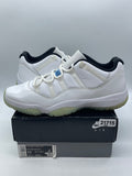 Jordan 11 Retro Low Legend Blue 11.5 (Moderately Worn Pre-Owned)JordanWhite/White-Black-Legend Blue - Image 1
