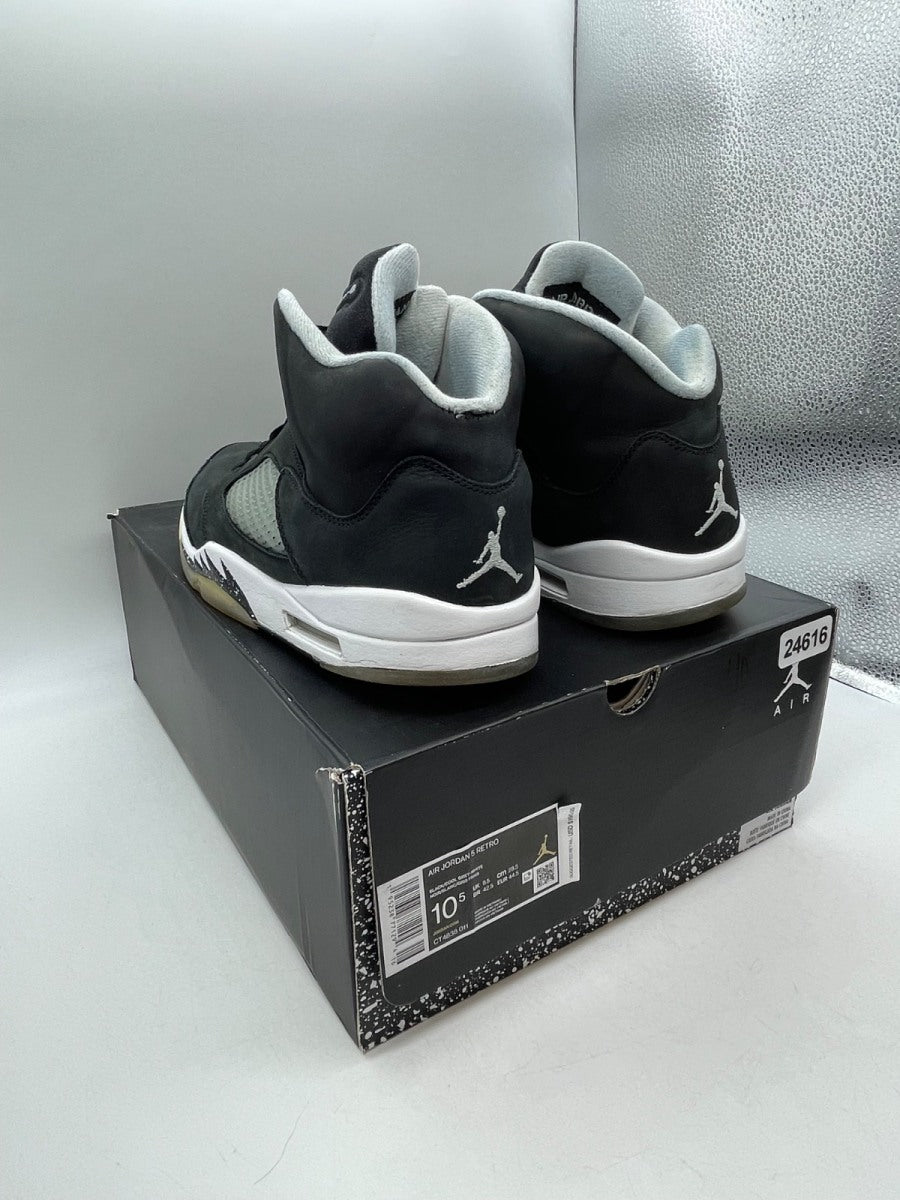 Jordan 5 Retro Moonlight (2021) 10.5 (Moderately Worn Pre-Owned)JordanBlack/Cool Grey-White - Image 4
