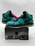 Nike LeBron 8 South Beach (2021) 9 (Lightly Worn Pre-Owned) - Image 1
