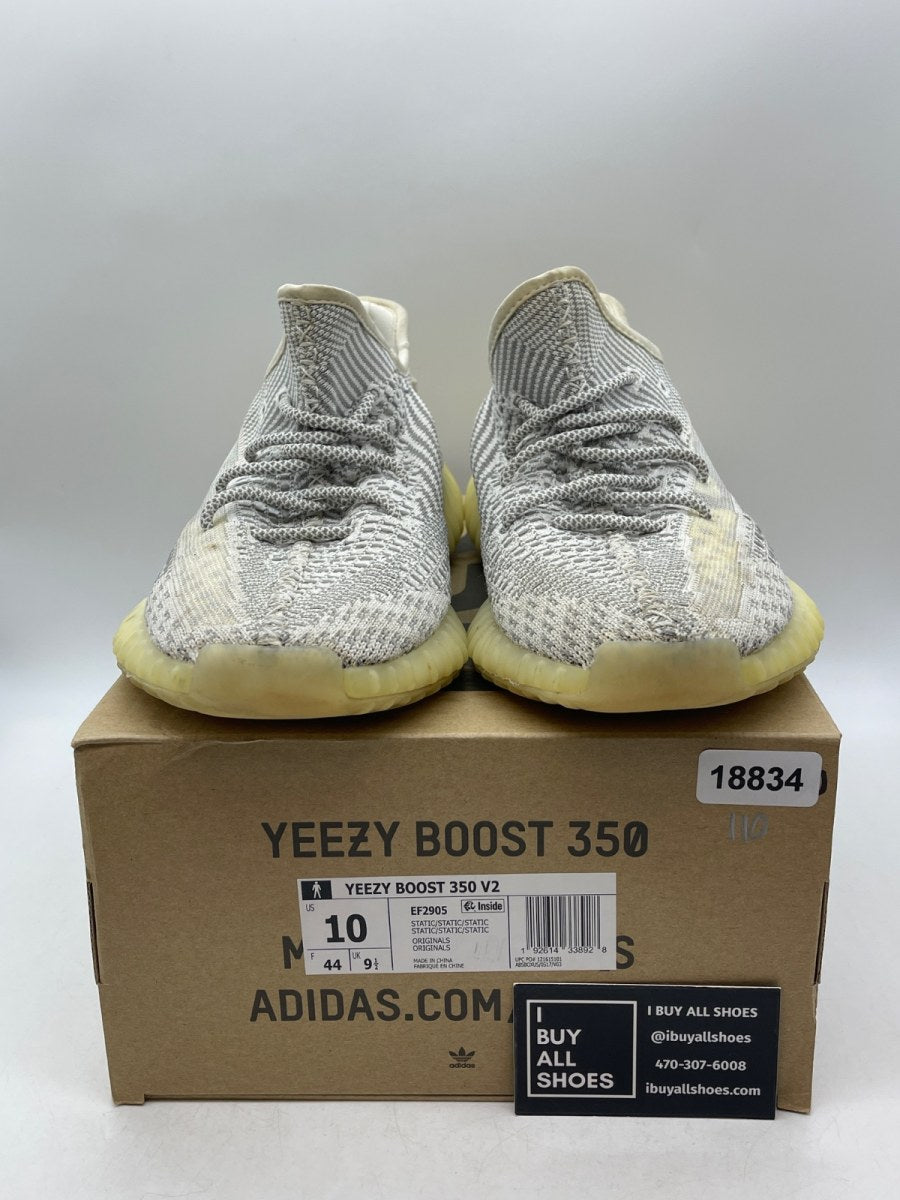 adidas Yeezy Boost 350 V2 Static (Non-Reflective) 10 (Heavily Worn Pre-Owned) - Image 2
