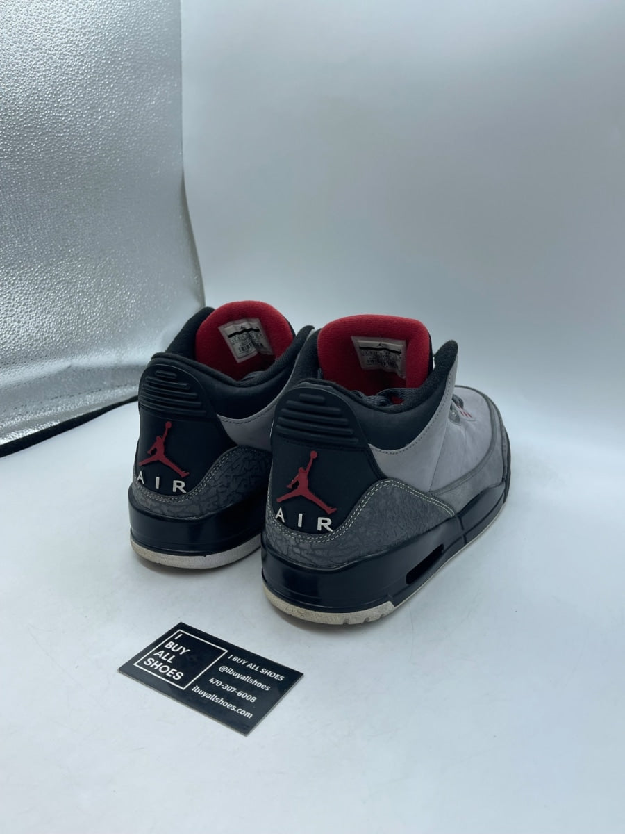 Jordan 3 Retro Stealth 12.5 (Moderately Worn Pre-Owned) - Image 5