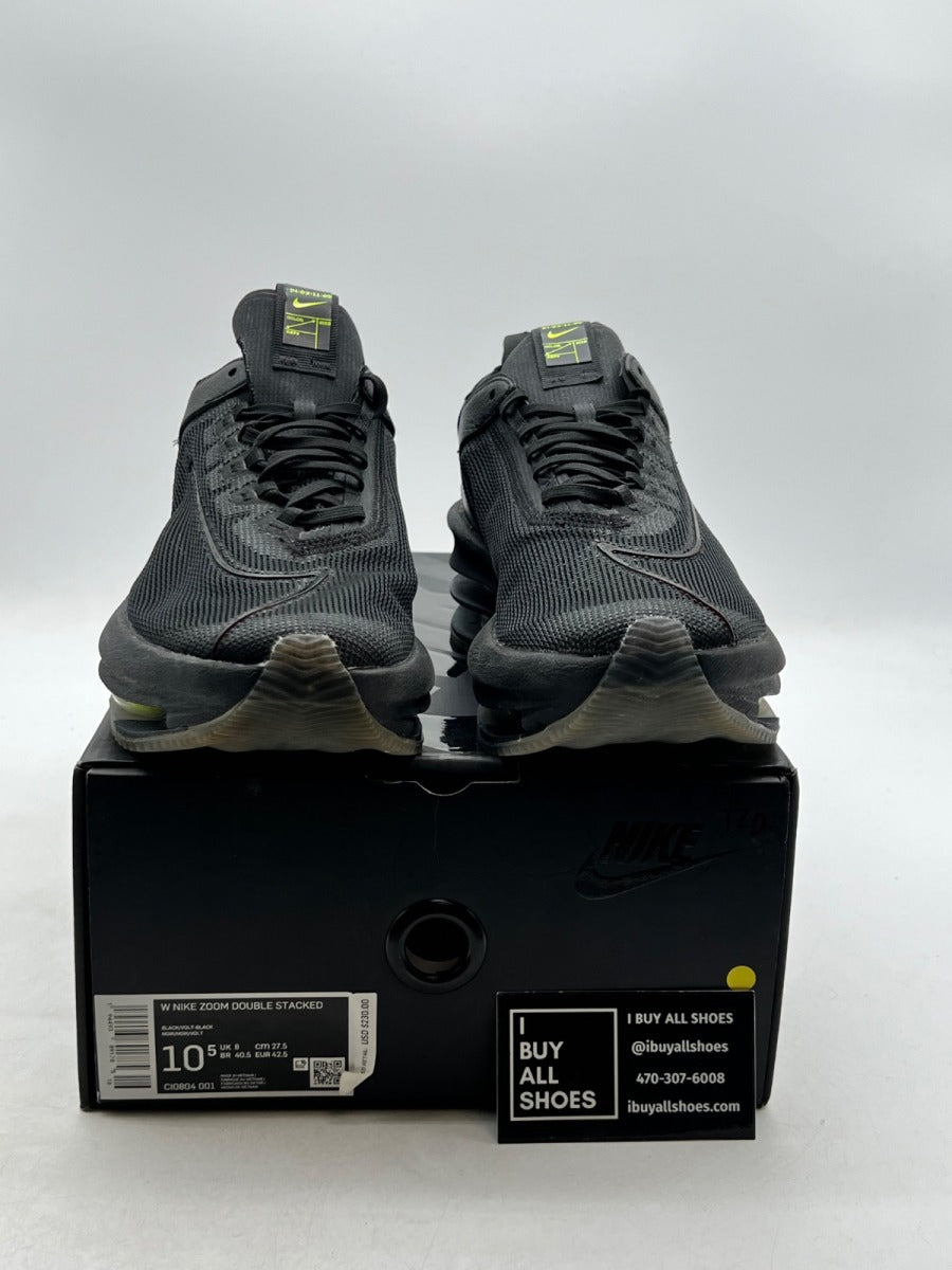 Nike Zoom Double Stacked Black (Women's) 10.5W (Lightly Worn Pre-Owned) - Image 2
