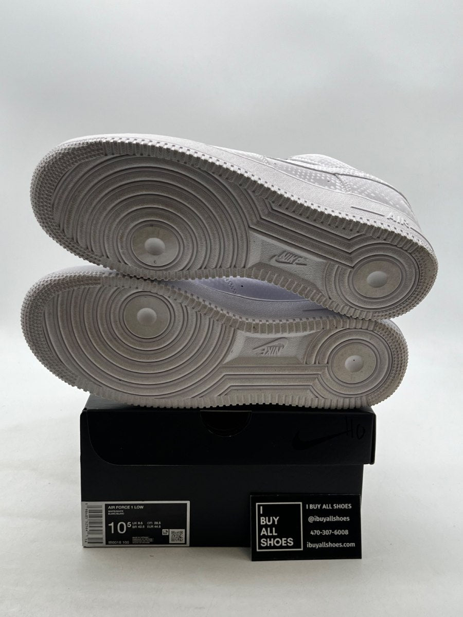 Nike Air Force 1 Low Kobe Bryant Forever White 10.5 (Lightly Worn Pre-Owned) - Image 8